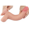 LoveToy SlidingSkin Gode avec Bourses Sliding Skin 17 x 4cm